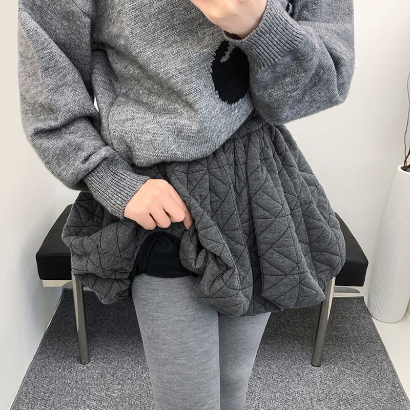 Sophisticated Textured Houndstooth Bloom Casual Pants