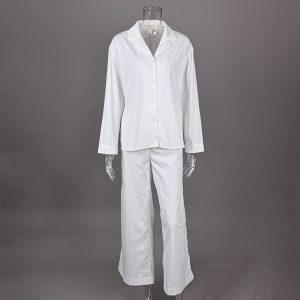 Soft And Comfortable Two-piece Pajama Set With Long Sleeves And Long Pants