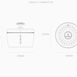 Universal water dispenser for pets