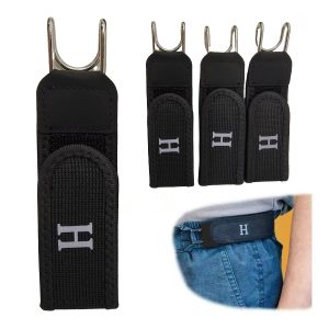 Casual Convenient And Adjustable Iron-hook Lazy Belt