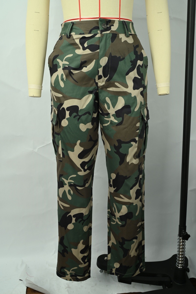 Womens Workwear Pants SpringAutumn New Arrival Hip-Hop Style Straight-Leg - Image 7