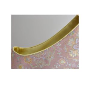 Spring Chinese-style Waistcoat With Brocade Peony Blossom Design