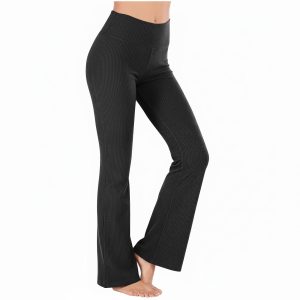 Slimming High-waisted Hip-lifting Wide-leg Pants For Running