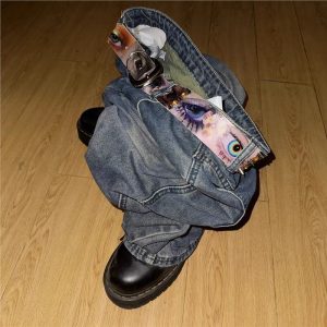 Trendy Original Designer Belt With An Eye Motif