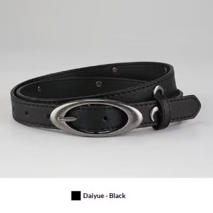 Black Niche Belt New Summer Style