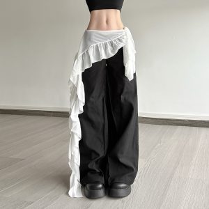 New Womens Fashion Ruffled Waist Cincherversatile And Figure-flattering