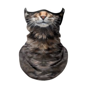 Sunscreen Hanging Ear Ice Silk Breathable Outdoor Sports Motorcycle Cycling Mask