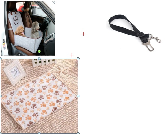 Retro Dual-purpose Pet Car Mat Front Seat Cushion - Image 9