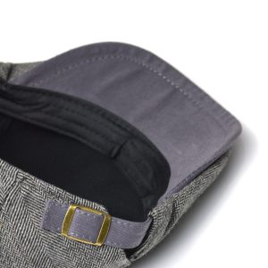 Mens Fleece-Lined Beret For Fall And Winter Warm And Cozy