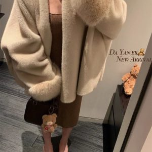 Elegant Loose-fit Fashion Coat For Women