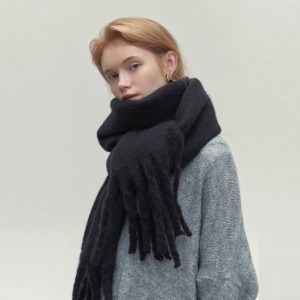 Soft Cozy And Laid-back Long Neck Warmer That Adds Instant Ambiance
