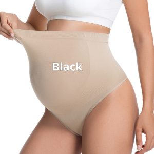 High-waisted Seamless Maternity Underwear For Pregnancy