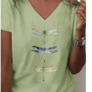 Womens Short Sleeve T-shirt Top