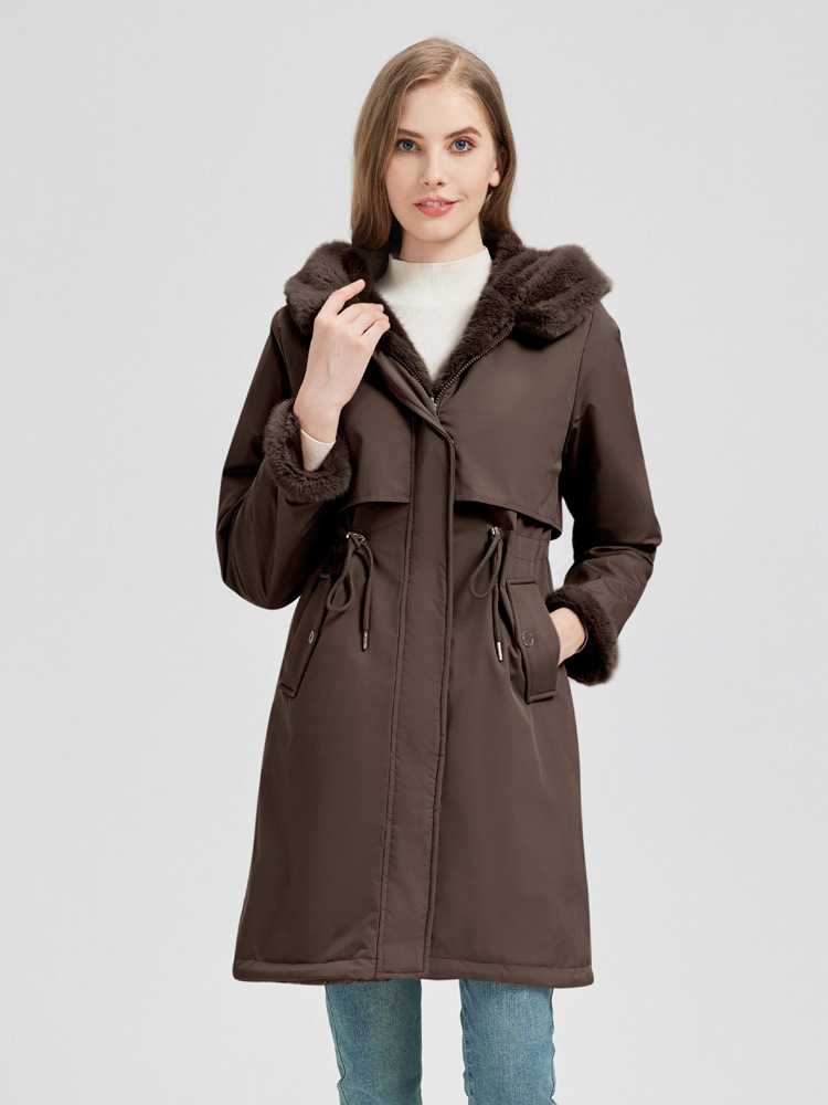 Mid-length Cotton Coat That Can Be Worn On Either Side For Extra Warmth - Image 7