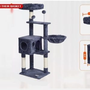 Cat Tower Integrated Without Occupying Space