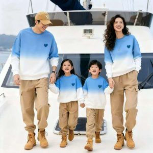 Fall Co-ord Sweatshirts For Parents And Kids