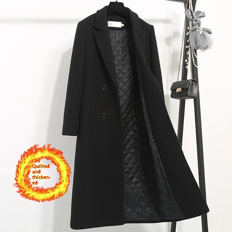 Womens Slimming Figure-flattering Coat For Fall And Winter - Image 2