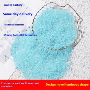 3-5mm Blue Luminous Sand Decoration Fish Tank Landscape Aquarium Fish Tank Sand