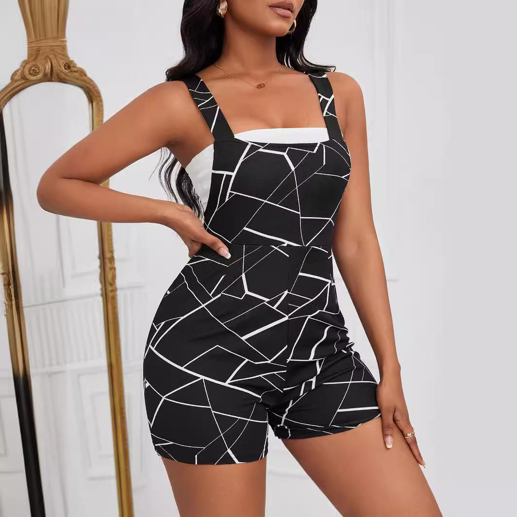 Stylish Casual And Minimalist Design Womens Jumpsuit - Image 4