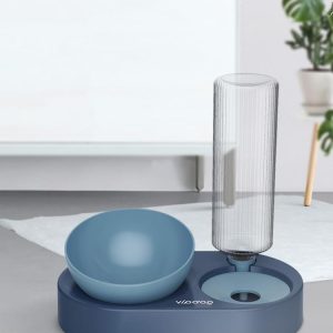 Double Bowl Automatic Drinking Dog Pot Cat Bowl