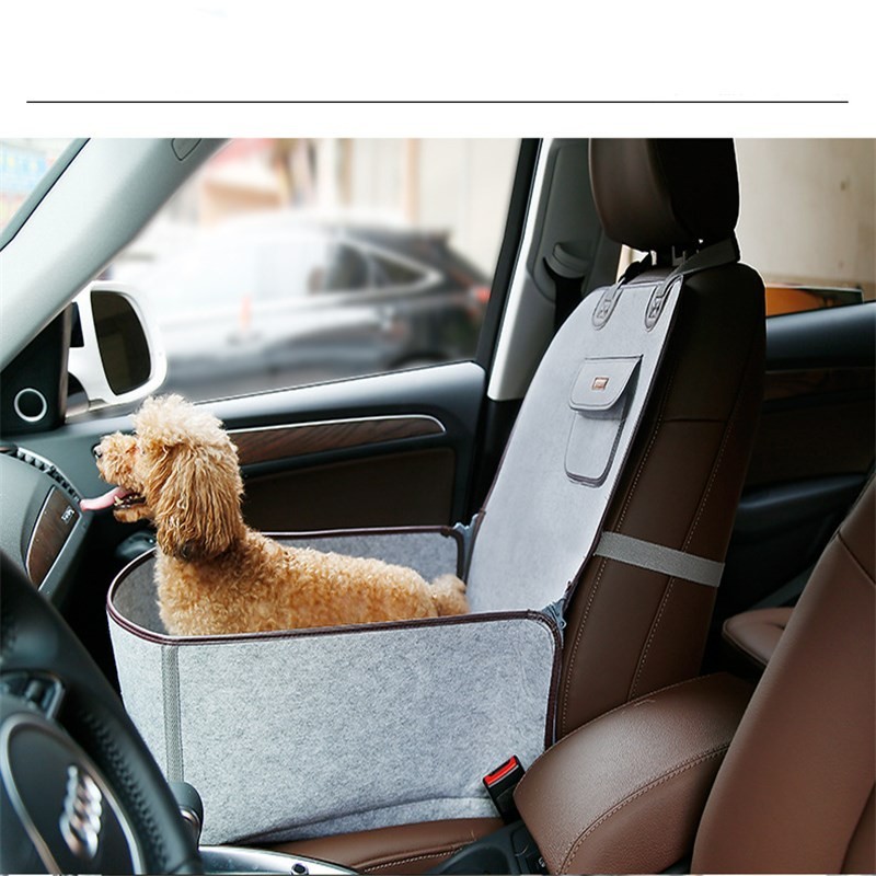 Retro Dual-purpose Pet Car Mat Front Seat Cushion - Image 4