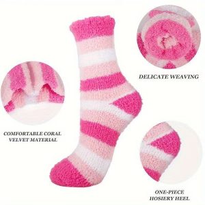 Thickened Coral Fleece Socks For Women Extra Warm
