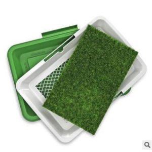 Flat Pet Toilet Dog Potty With Lawn Trumpet