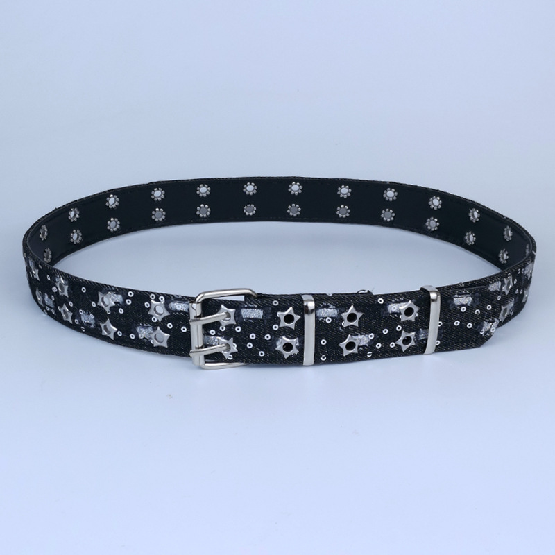 Casual Edgy And Stylish Jeans With A Sassy Belt For Women - Image 6