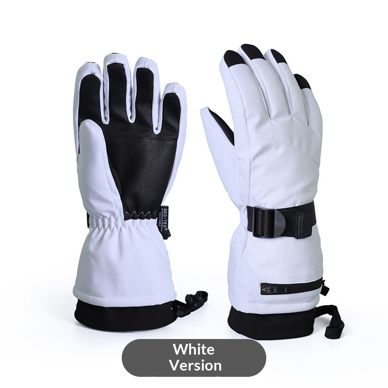 Outdoor Thickened Warm Waterproof And Anti-slip Finger Gloves - Image 5