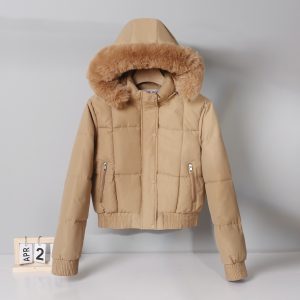 Short Cotton-padded Parka In Hong Kong And Korean Styles For Winter
