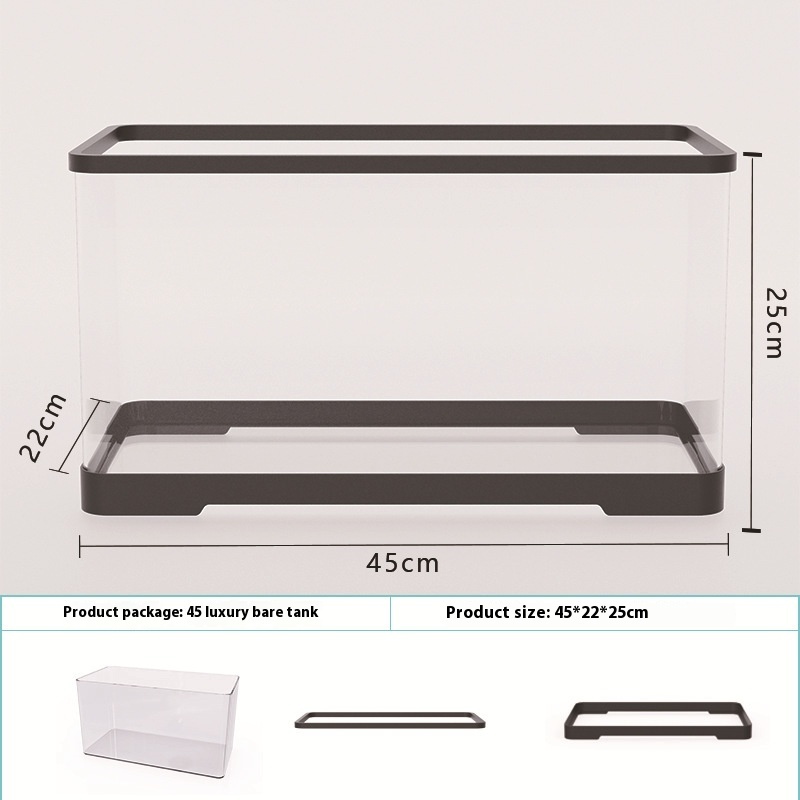 Four Generation Acrylic Fish Tank Lazy Transparent - الصورة 6