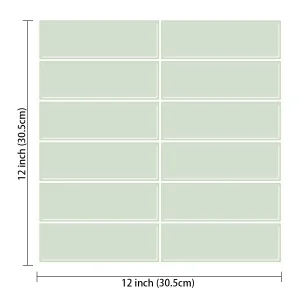 Peel and Stick Wall Tile Stickers Strong Adhesive Wallpaper DIY for Kitchen &Bathroom Backsplash Bathroom RVs Decoration