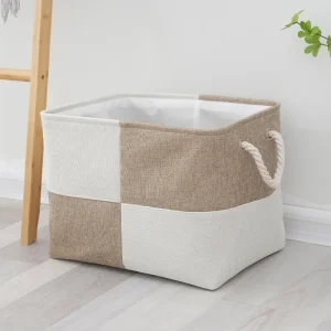 Home Supplies Sundries Sorting Basket Folding Linen Organizer Box Underwear Socks Baby Toys Storage Basket
