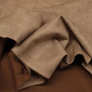 High-grade Brushed Suede Fabric By The Meter for Clothes Coats Jackets Sewing Winter Micro Elastic Plain Soft Cloth Smooth Drape