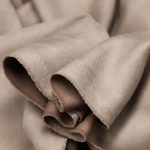 High-grade Brushed Suede Fabric By The Meter for Clothes Coats Jackets Sewing Winter Micro Elastic Plain Soft Cloth Smooth Drape