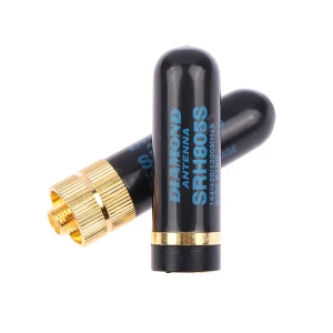 1Pcs Mini SMA-M/SMA-F Dual Band Antenna UHF+VHF SRH805S Walkie Talkie Radio Accessories