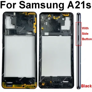 Middle Frame For Samsung Galaxy A21S A217 A217F A31 A41 A51 A71 A315 A415 A515 A515 A715 Housing Center Cover With Side Button