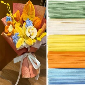 500/600 Pieces Pipe Cleaners Chenille Stems 12 Inch Craft Supplies Bulk for DIY Art and Craft Projects Creative Gift