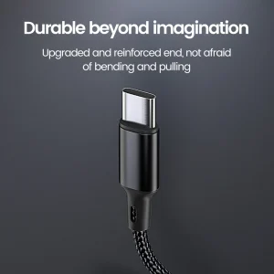 0.3M Short USB C Cable PD 60W Fast Charging Type C To Type C Cable for iphone 15 16 Samsung Xiaomi Huawei Dual Type C Cable