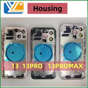 Back Housing For iPhone 13 13PRO 13 PROMAX Battery Cover+Middle Frame Chassis+with Side Buttons+SIM Tray+Tools 13 PRO Back Cover