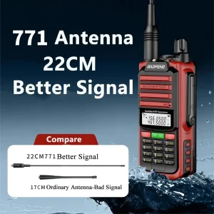 UV-68 Pro Max V2 Baofeng 10W Walkie Talkie Waterproof 8800mah UV98 Pro UV-S22 Pro V2 FM Radio UV68 VHF UHF Dual Band 9R UV-98
