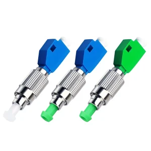 Fiber optic converter adapter round to small square connector coupler flange SC/FC/ST/LC male and female optical power meter