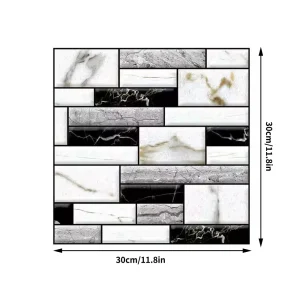10/20PCS Self-Adhesive Wall Pasted Waterproof Anti-Fouling Beautify Decorative Living Room Tv Background Wall
