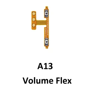 Phone New On Off Power Volume Button Key Flex Cable For Samsung Galaxy A03 Core A03s A02s A13 A23 A33 A53 A73 4G 5G