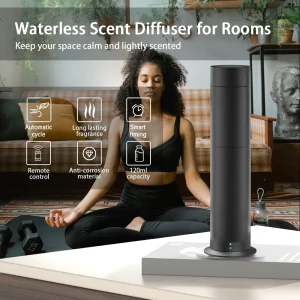 Flavoring Diffuser Waterless Cold Air Diffusers For Essential Oil Home Hotel Remote Control Scent Machine Large Room Fragrance