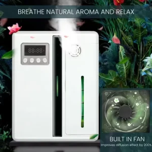 Professional Aroma Diffuser Electric Smell for Home Wall Mounted Fragrance Diffuser Automatic Spray Scent Air Machine For Hotel