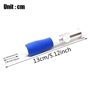 Punch Needle Embroidery Kit - Magic Needle Pen & Stitching Tools Set for DIY Sewing, Weaving & Knitting