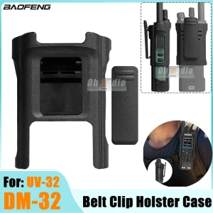 Baofeng UV-32 Walkie Talkie Belt Clip Hoster Original DM-32 Belt Holster Belt Holder Case with Clip For DM32UV Ham Two Way Radio