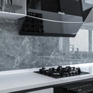 Thick Oil Proof Wall Stickers Waterproof Foil Wallpaper Marble Self Adhesive Removable Contact Paper for Bathroom Decor Kitchen