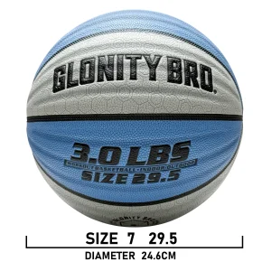 Weighted Training Basketball 3LBS/2.2LBS,Official Size 6/7 Wear-resistant Heavy Ball For Handling Dribbling&Passing,Rebounding